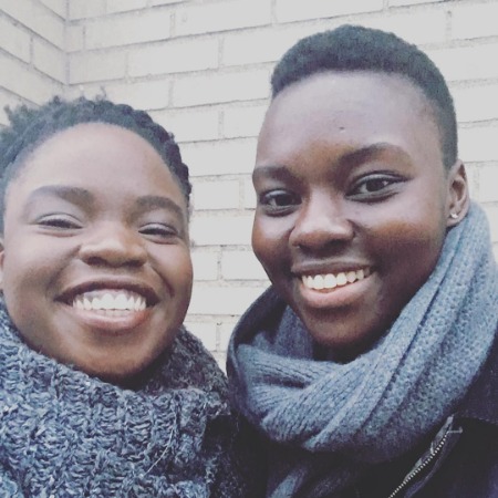 Shaunette Renée Wilson with her little sister Serena Wilson.